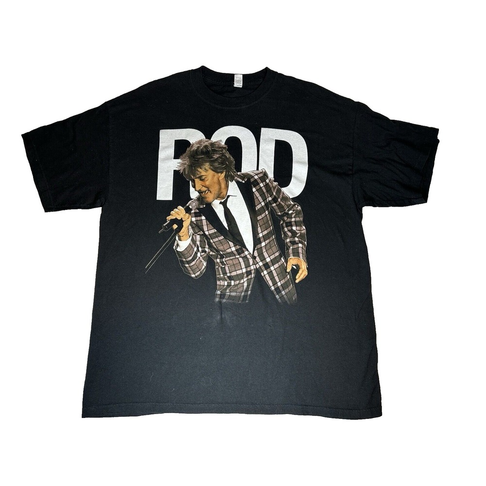 Vintage Rod Stewart Double Sided 2009 Tour T-Shirt - XL